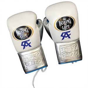 Professional No Boxing No Life High Quality MMA <b>Gloves</b> Boxing Training Genuine Cowhide Leather Boxing <b>Gloves</b> CP-BG-258 - Product Image 4