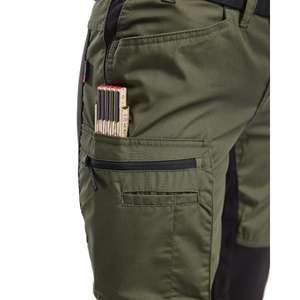 BLAKLADER - 715918454599C30 Pantalon de service pour femme stretch Vert olive foncé/Noir-PANTALON DE TRAVAIL EAN 7330509646168 - Product Image 5