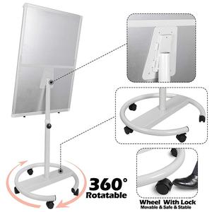 <span class=keywords><strong>Tableau</strong></span> blanc scolaire magnétique 70x100 personnalisé <span class=keywords><strong>tableau</strong></span> à feuilles mobiles avec planche à dessin effaçable à sec chevalet roue de <span class=keywords><strong>tableau</strong></span> à feuilles mobiles - Product Image 4
