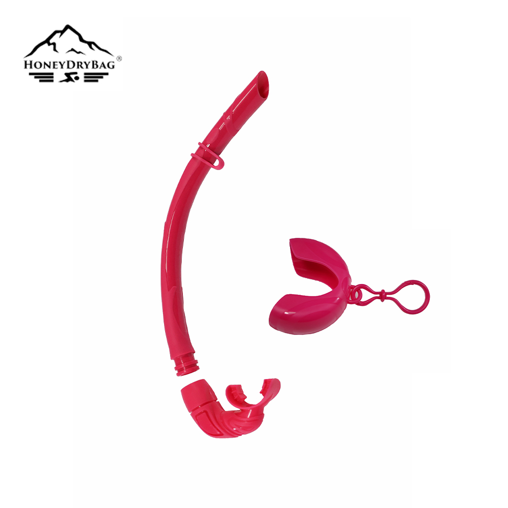 Складной влажный подводный плавание с футляром для хранения 100% силиконовая трубка для подводного плавания подводное плавание обучение плаванию