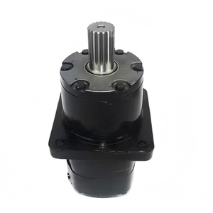 Moteur gerotor hydraulique BMK6 500 ml en fonte 500 psi avec roue de montage 17T et arbre cannelé pour engins de construction - Product Image 1