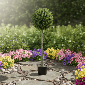Grande boule <span class=keywords><strong>d</strong></span>'arbres artificiels en topiaire - <span class=keywords><strong>D</strong></span>écoration de jardin et fournitures de verdure verticale - Product Image 2