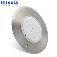 Lumière LED subaquatique HUAXIA IP68 étanche en résine, plate et fine de 8 mm, en acier inoxydable 316, pour piscine, étang et jardin, avec télécommande