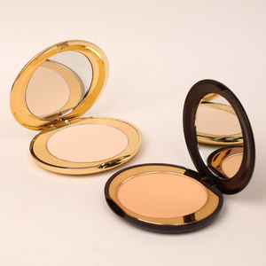 Polvo ligero de ajuste mate para piel grasa Acabado suave Polvo facial compacto - Product Image 6