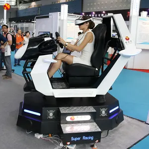핫 세일 인기있는 놀이기구 운전 VR 자동차 시뮬레이터 레이싱 가상 현실 게임 시뮬레이터 쇼핑몰