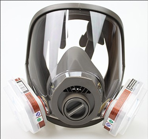 Respirator masker <span class=keywords><strong>Gas</strong></span> wajah penuh dengan <span class=keywords><strong>Filter</strong></span> 40mm, harga murah - Product Image 4