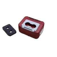 Porte-clés Mini Cassette Rétro en Forme de Magnétophone Mignon en Plastique, Pendentif de Sac, Cadeau pour Amis - Grande Vente