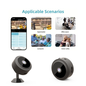 Grabadora de vídeo profesional A10 HD Wifi Cámara Detección de movimiento Alertas Fácil de instalar Almacenamiento de memoria en la nube - Product Image 4