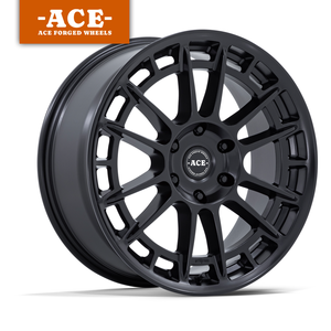 Rines ACE de Aleación de Aluminio Forjado T6061 de 16~24 Pulgadas para Autos de Pasajeros, Ruedas Negras para Porsche, BMW, Audi, Mercedes Benz, Mustang, Supra - Product Image 1