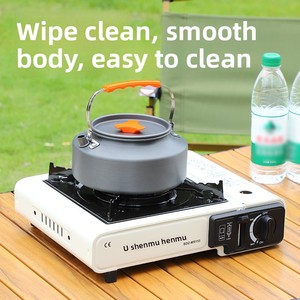 Estufa de Gas Portátil de Aleación de Aluminio Shenmu para Exteriores, Ultraligera, Ecológica, de Doble Uso para Hot Pot y Barbacoa - Product Image 3