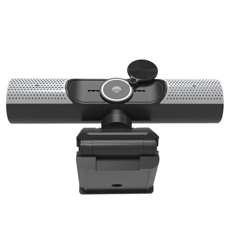 스테레오 스피커 플러그 앤 플레이 4K 웹캠이 있는 새로운 울트라 클리어 미니 USB 컴퓨터 카메라