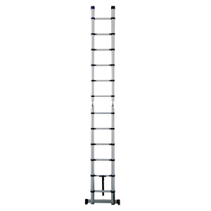 <span class=keywords><strong>Escalera</strong></span> Telescópica Multiusos de Aluminio 3.8M/12.5FT, Tipo A, 12 Peldaños, Resistente, Alcance de 3800mm para Hogar y Sitio de Trabajo - Product Image 5