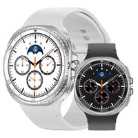 Montre connectée AMOLED 2026 HD8C Fitness Tracker avec écran 1,43 pouces, moniteur de fréquence cardiaque, d'oxygène sanguin et de pression artérielle, Relojes ChatGPT JS8C