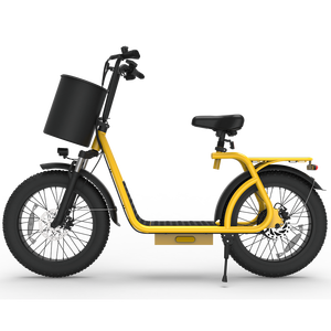 Scooter Eléctrico X20 Amarillo de 20 Pulgadas, Bicicleta de Reparto de Alimentos de Largo Alcance, Plegable, de Alta Velocidad, X 20 Scooter X 20 X 20 X 20 Ele - Product Image 2