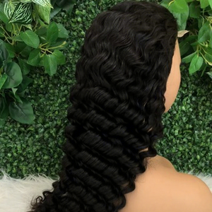 Parrucca Corta Liscia con Onde Profonde 5x5 in Capelli Umani Veri Naturali, Senza Colla, con Frontale in Pizzo HD, per Uso Quotidiano Femminile, Vendita all'Ingrosso - Product Image 2