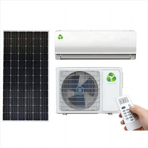 100% Solar ACDC <b>Air</b> <b>Conditioner</b> Hybrid Solar <b>Mini</b>-Split <b>Air</b> <b>Conditioner</b> 9kbtu 12kBTU 18kBTU 24kBTU for Solar System Application - Product Image 1