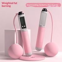 Corde à sauter intelligente sans fil en ABS, directement de l'usine, pour le fitness et la perte de poids, exclusive pour femmes, avec fonction de comptage intégrée pour l'intérieur