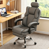 Chaise de bureau exécutive confortable en cuir PU pivotante et inclinable pour la salle du directeur
