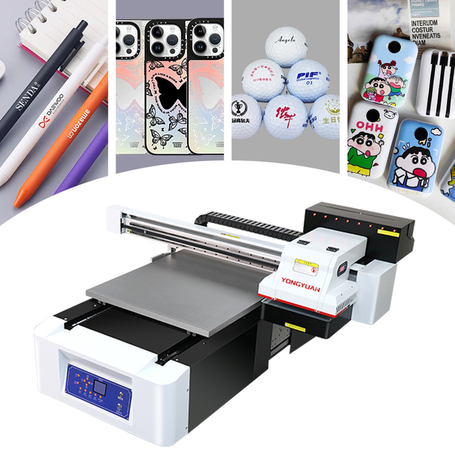 Factory Price 6090 A2 A1 UV Printer Kit for Plastic Phone Case Wood Acrylic UV Printer Flat Bed Printing Machine for Shoe up