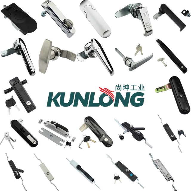 Corrosion Resistance Durable Industrial StainlessSteel ZincAlloy Panel Lock & Handle Lock Set for Electrical Enclosures&Cabinets