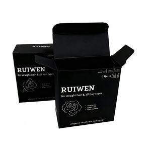 Boîte d'emballage personnalisée de luxe avec pelliculage brillant, en carton artistique, avec impression par estampage brillant et mat - Product Image 1