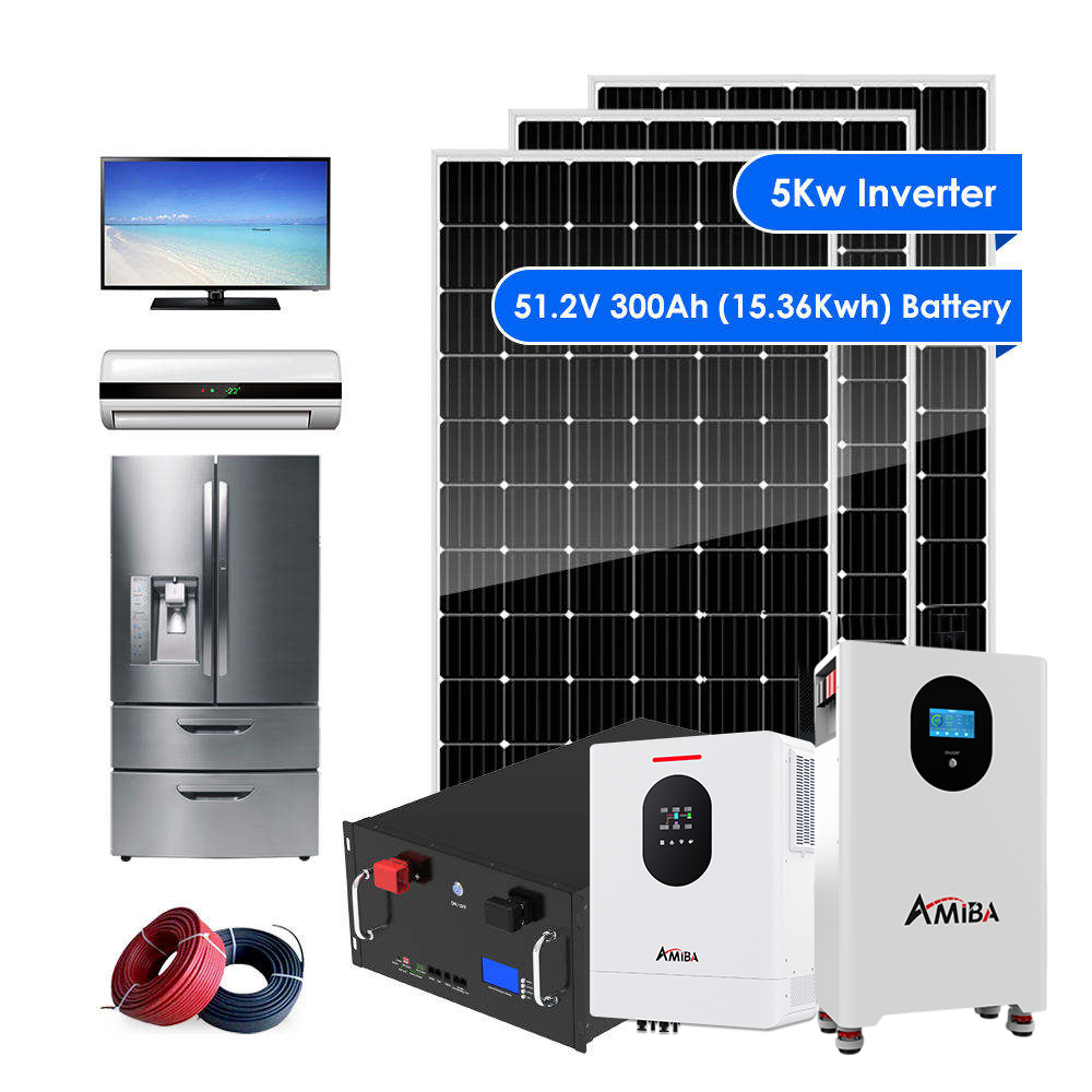 <strong>2026</strong> Hot Sale 5kw 8kw <strong>10kw</strong> 15kw 20KW 30Kw Whole House Off Grid Rural Hybrid <strong>Solar</strong> Energy <strong>System</strong> Kit for House