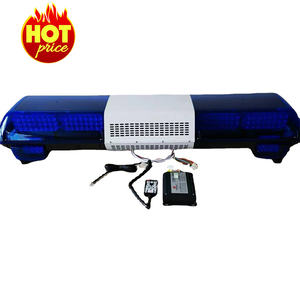 Barra de luz intermitente LED de alarma de emergencia con techo de ambulancia de seguridad azul de 220W - Product Image 3
