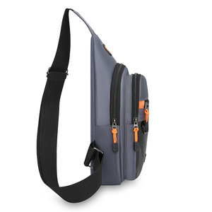JINGPIN Men's Chest Bag Large Capacity Oxford Cloth Outdoor Casual Crossbody Bag Everyday Use - Product Image 3
