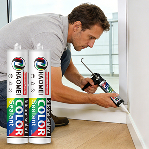 Kit de résine UV de luxe HAOMEIcolorful, scellant structurel imperméable et résistant aux intempéries, adhésif silicone monocomposant <span class=keywords><strong>pour</strong></span> l'emballage - Product Image 1