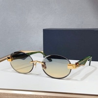 Lunettes de soleil rétro de style designer de haute qualité, protection UV400, adaptées aux hommes et aux femmes, lunettes de conduite tendance pour l'extérieur