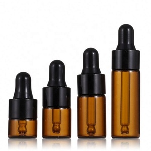 Flacon compte-gouttes en verre ambré pour huile essentielle, 1 ml, 2 ml, 3 ml, 5 ml – Meilleures ventes - Product Image 3
