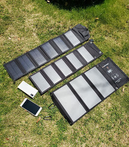 Mini panneaux solaires 30W, étanches, pliables, pour la recharge USB en extérieur - Product Image 2