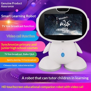 <span class=keywords><strong>Robot</strong></span> éducatif intelligent WiFi avec écran LCD de 7 pouces, reconnaissance vocale et musique/vocalisation pour enfants - Product Image 2