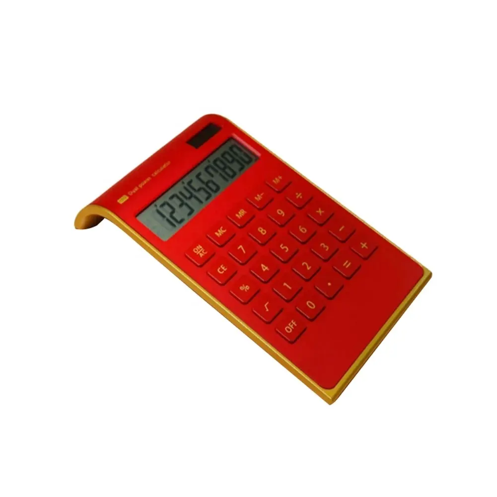 New Desktop Calculator Dual Power Handheld Desktop Calculator with Large LCD Display Big Sensitive Button Commercial Tool