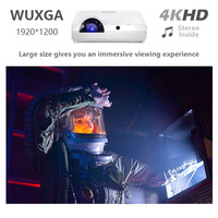 5000 lumens 4K 3D projecteur Led DLP Portable tout en un écran de projection d'hologramme de machine pour réunion d'affaires