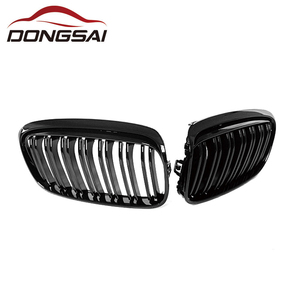 Griglia Frontale Stile M a Doppia Lamella per <span class=keywords><strong>BMW</strong></span> Serie 2 <span class=keywords><strong>F45</strong></span> Active Tourer F46 Gran Tourer 2015-2017, Set Griglia Paraurti Anteriore in ABS - Product Image 4