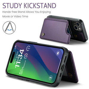 <span class=keywords><strong>CaseMe</strong></span> Funda Protectora de Cámara para <span class=keywords><strong>iPhone</strong></span> 15, 14, 13, <span class=keywords><strong>12</strong></span>, 11, Xr, Funda de Teléfono Móvil, Soporte RFID, Funda de Cuero Delgada para <span class=keywords><strong>iPhone</strong></span> 15 Pro Max - Product Image 4