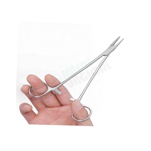 Alicates portagujas dentales de acero inoxidable de la mejor calidad, pinzas de ortodoncia para limpiar los dientes de relleno - Product Image 4