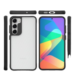 Custodia Ibrida Antiurto in TPU+PC per <span class=keywords><strong>Samsung</strong></span> Galaxy S23 Ultra, Cover Sottile di Lusso per Business, Protezione Completa, Guscio Rinforzato - Product Image 2