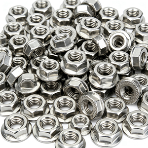 304 Stainless Steel Hex Bolt Nut And Flat Washer <strong>Set</strong> DIN6923 A2-70 M2-M24 Fastener Hardware Kit - Product Image 6