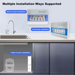 Wandmodel inline waterdispenser waterkoeler niet-elektrisch 6-traps ultrafiltratie direct drinkwatersysteem - Product Image 5