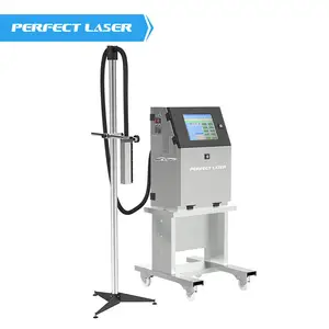 Chai Thủy Tinh Mã Vạch Laser Hoàn Hảo Hạn Sử Dụng Hàng Loạt Mã Ngày Máy In Phun Máy In Logo Giá Máy In