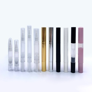 Stylo à bille vide personnalisé pour huile à cuticules, transparent, blanc, noir, rose, avec étiquette personnalisée, 2ml, 3ml, 5ml - Product Image 1