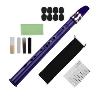 Mini Sassofono Tascabile a 8 Fori in ABS con Bocchino Alto, Legatura, Ance, Cuscinetti, Tabelle delle Note, Panno per la Pulizia, Borsa per il Trasporto - Product Image 4