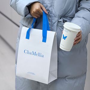 Custom Printed Logo Coffee Aluminum Foil Non-Woven Cooler <b>Bag</b> Insulated Thermal Takeaway Lunch Food Delivery <b>Bag</b> Keeps Food Warm - Product Image 2