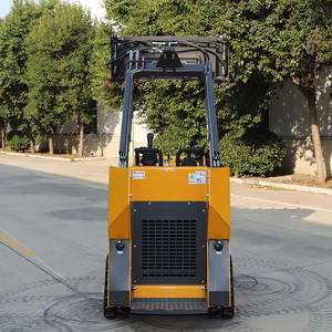 Haute qualité Mini chargeuse compacte multifonctionnelle conception de roue sur chenilles moteur pompe roulement boîte de vitesses machines de Construction - Product Image 5