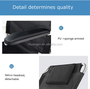 Soporte de Respaldo para Cama Médica de Acero Inoxidable de Alta Calidad para Ancianos, Chuangen CG19, Ajustable en 6 Niveles - Product Image 3