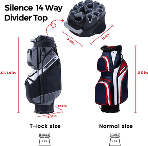 <span class=keywords><strong>Sac</strong></span> <span class=keywords><strong>pour</strong></span> support <span class=keywords><strong>de</strong></span> voiturette <span class=keywords><strong>de</strong></span> <span class=keywords><strong>golf</strong></span> avec refroidisseur Diviseur à 14 voies <span class=keywords><strong>Sac</strong></span> <span class=keywords><strong>de</strong></span> <span class=keywords><strong>voyage</strong></span> <span class=keywords><strong>de</strong></span> <span class=keywords><strong>golf</strong></span> écologique recyclé et étanche avec logo personnalisé - Product Image 4