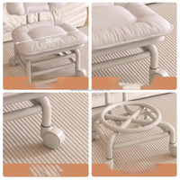 Ménage moderne Tabouret à roulettes universel Poulie basse Chaise pour enfants pour la maison Cuisine Salle à manger École Siège extérieur en plastique pour chambre à coucher