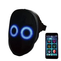 Masques amusants lumineux à LED pour fêtes, événements cosplay et jouets de fête en gros